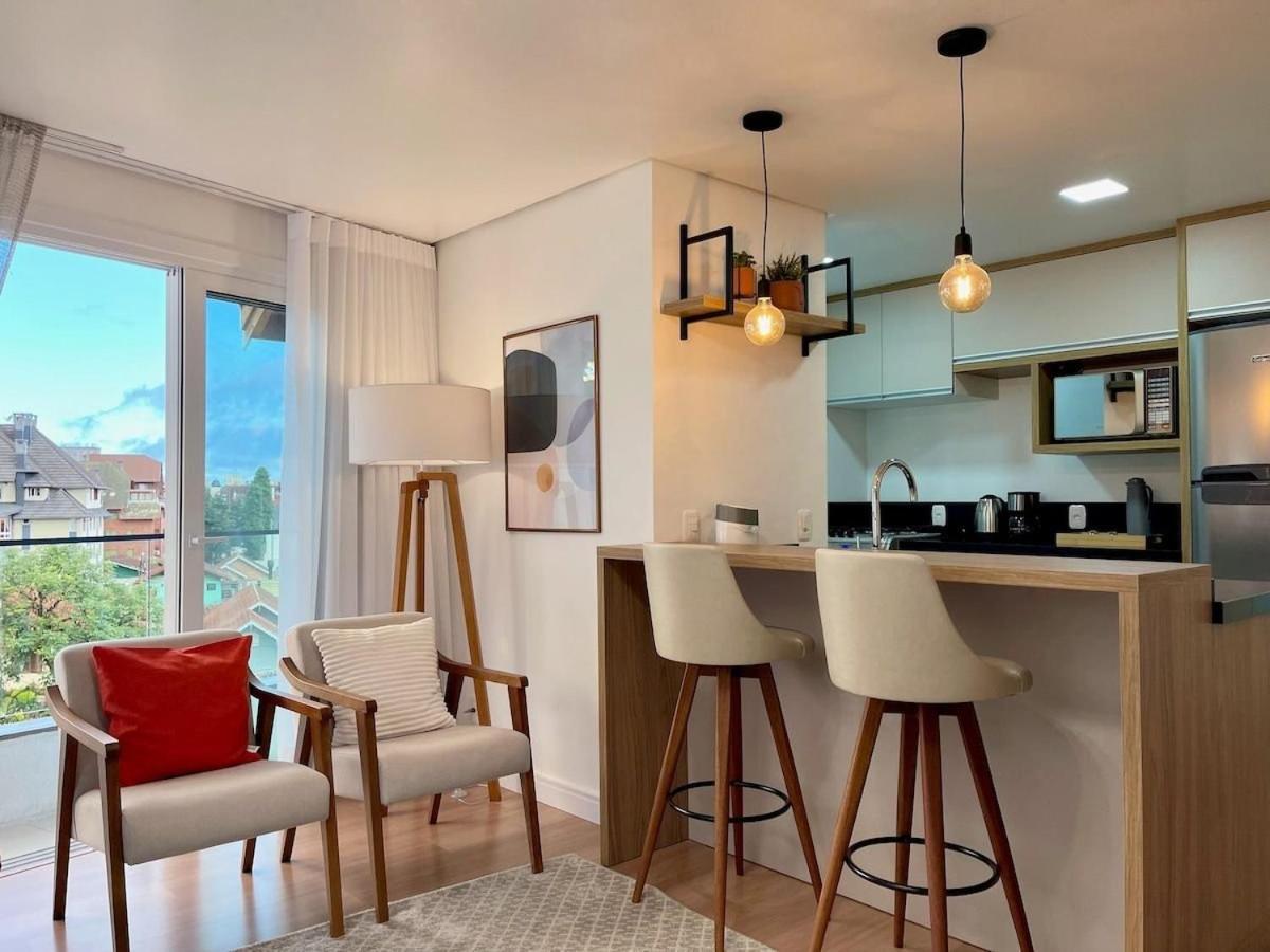 Apartamentos Solar Da Garibaldi Centro By Achei 格拉玛多 外观 照片